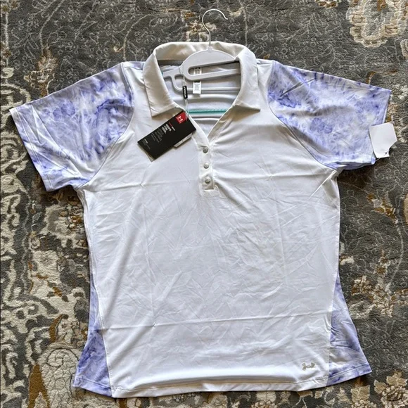 White and Purple Polo Shirt - Picture 9 of 16